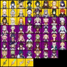 【EU】 AR57 | 55 characters | 17 legendary characters | 4 legend weapons 1